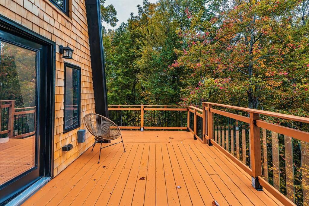 Secluded Mtn View New! 10 Mins To Gatlinburg Or Park Villa Kültér fotó
