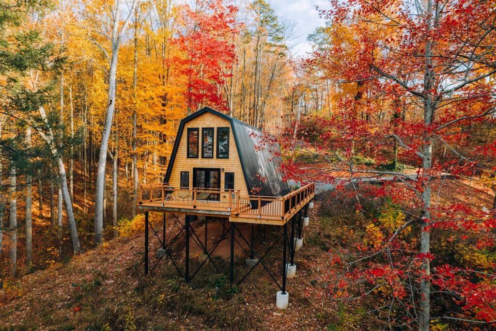 Secluded Mtn View New! 10 Mins To Gatlinburg Or Park Villa Kültér fotó