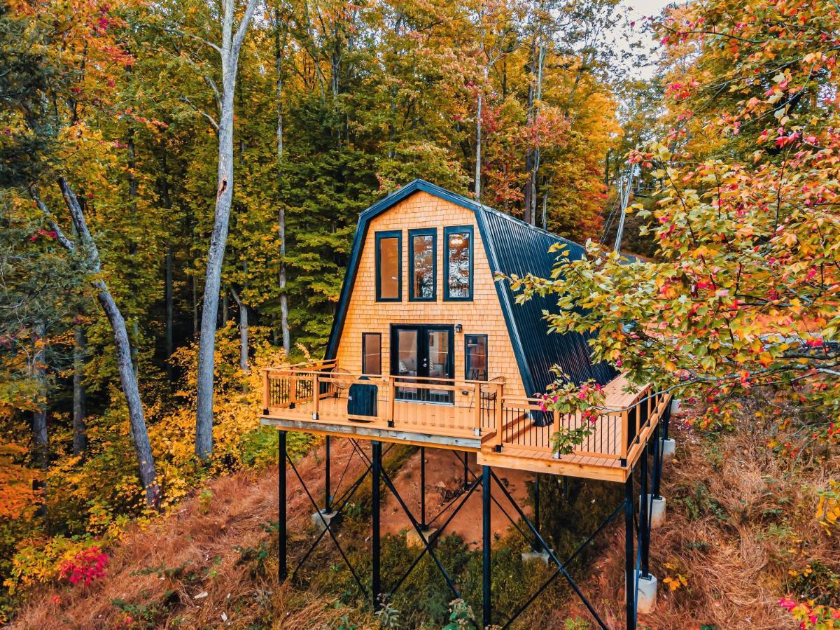 Secluded Mtn View New! 10 Mins To Gatlinburg Or Park Villa Kültér fotó