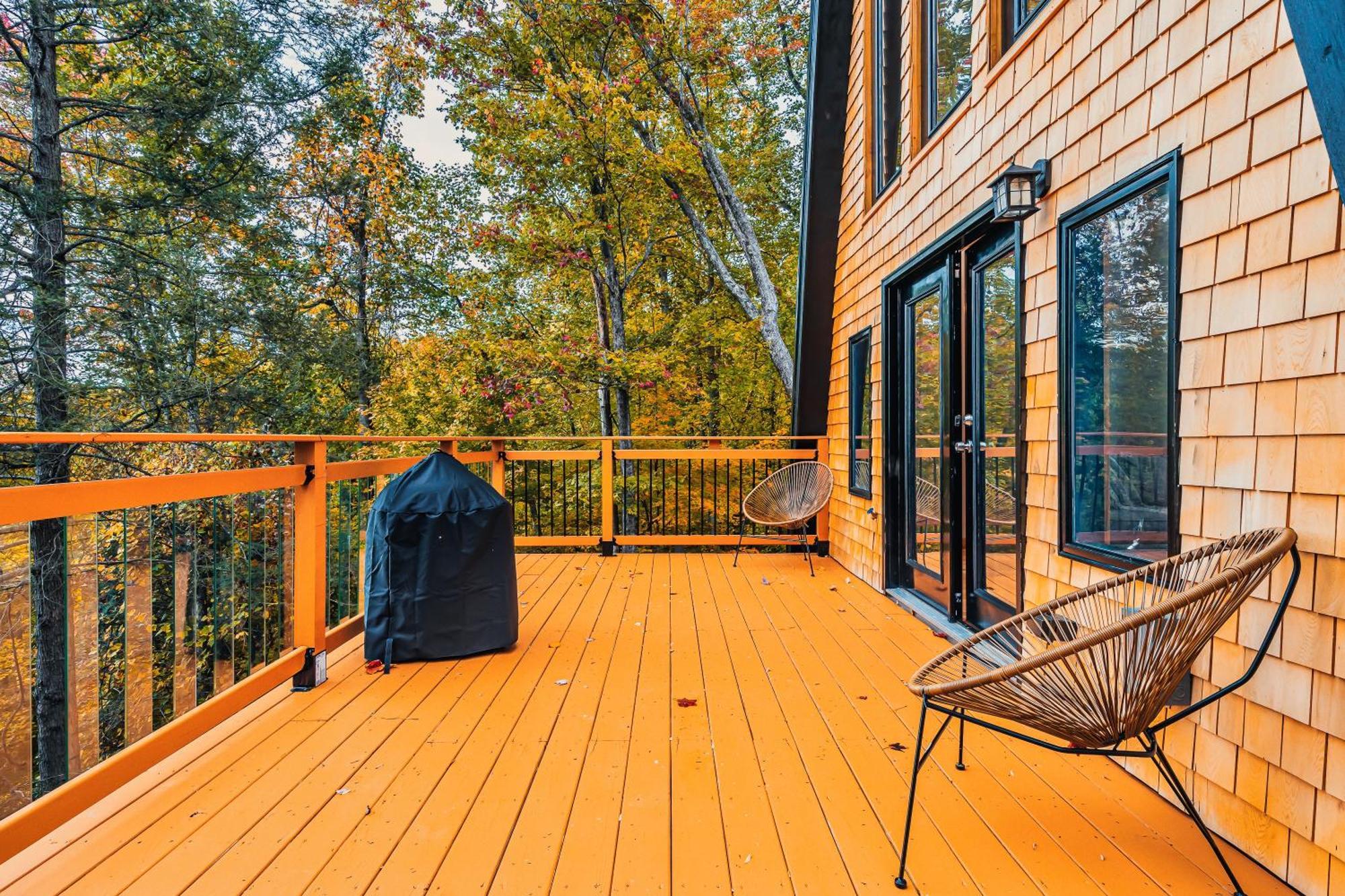 Secluded Mtn View New! 10 Mins To Gatlinburg Or Park Villa Kültér fotó